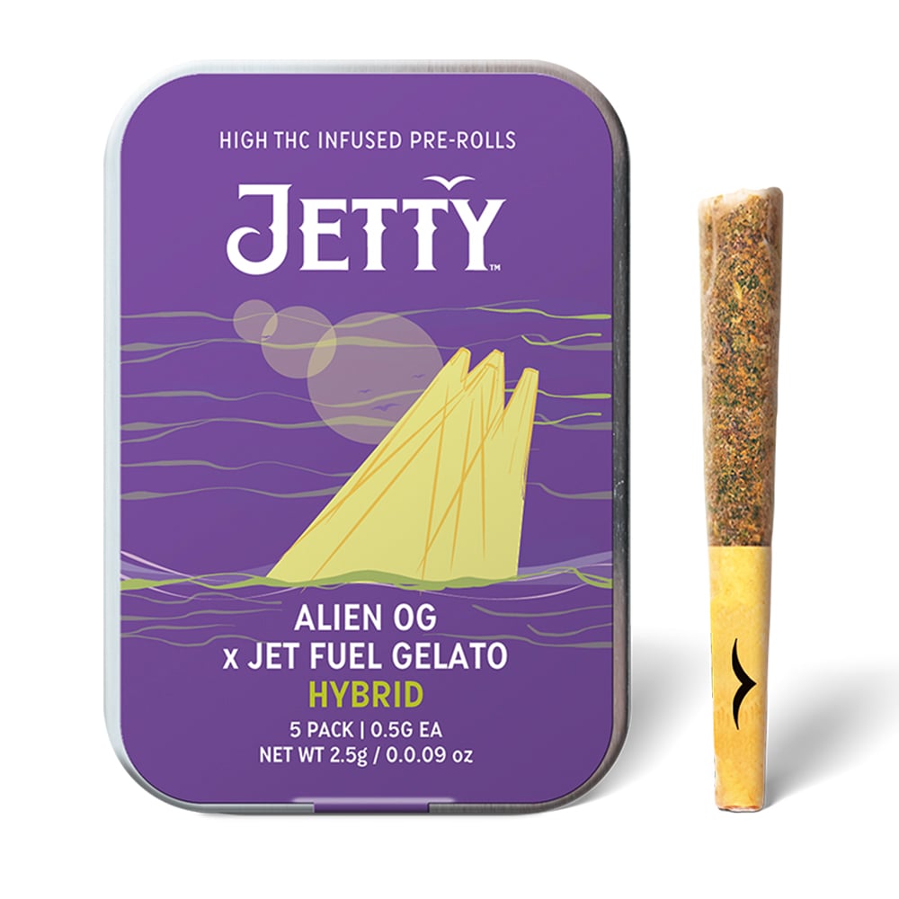 Alien OG x Jet Fuel Gelato [.5g] by Jetty Extracts