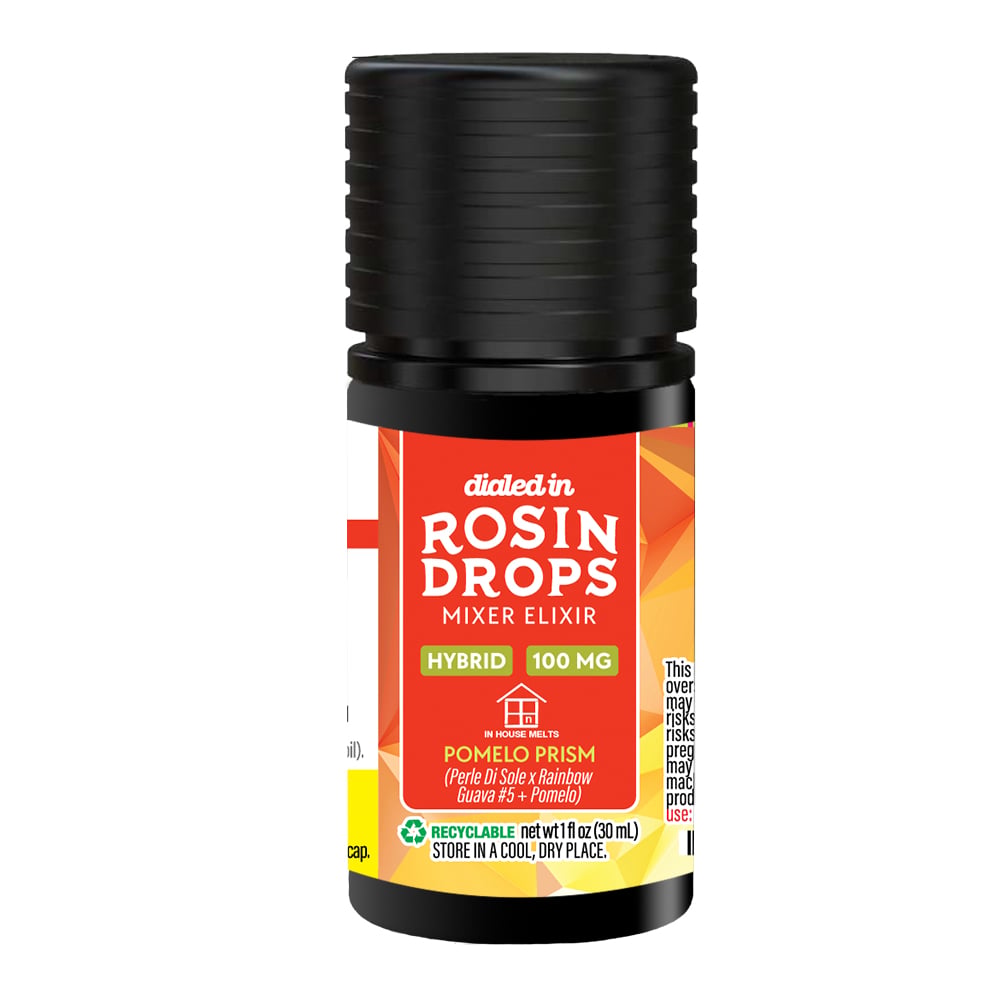 100mg - Pomelo Prism - Rosin Drops by Dialed In Gummies