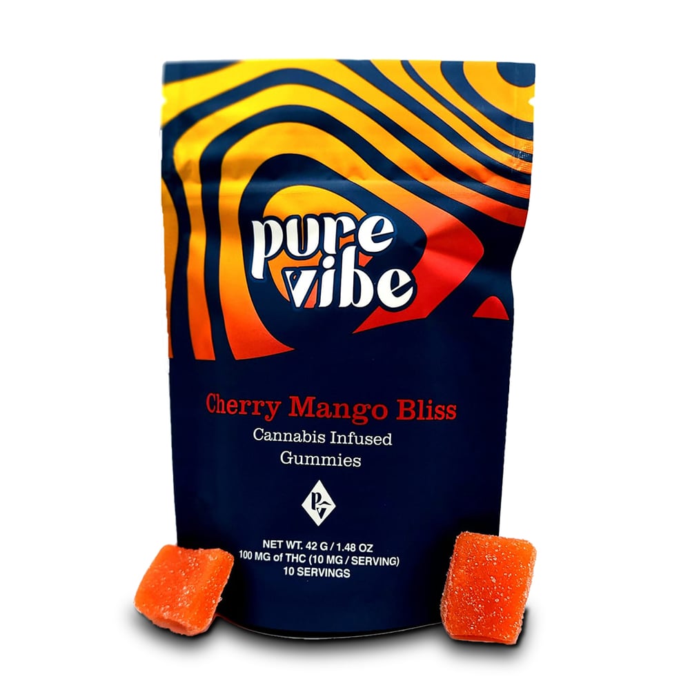 Cherry Mango Bliss [10pk] (100mg) by Pure Vibe