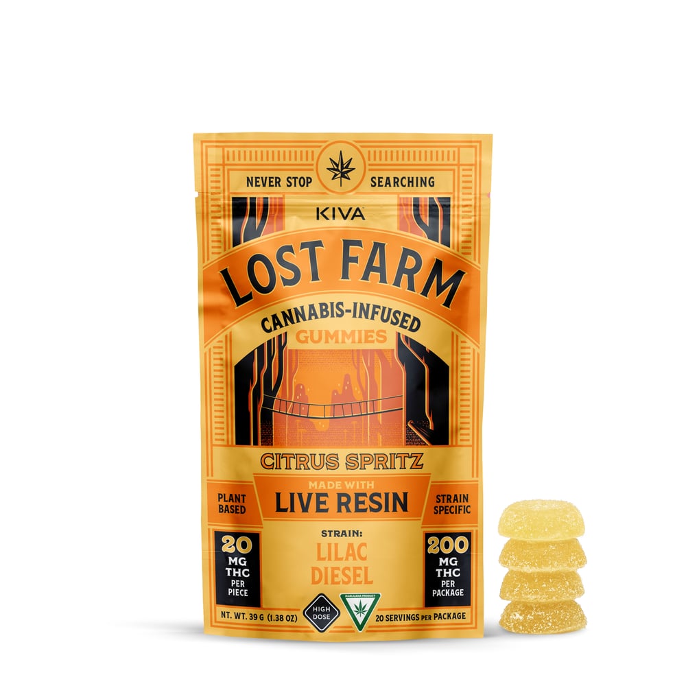 Citrus Spritz x Lilac Diesel [10pk] (200mg) by Lost Farm