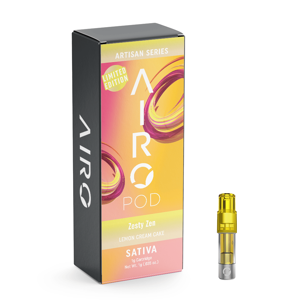 Zesty Zen - Lemon Cream Cake  [900mg] by Airo Brands