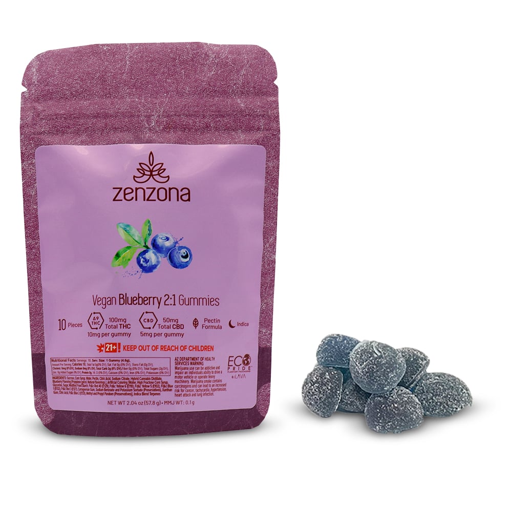 Sour Blueberry (100mg) by zenzona