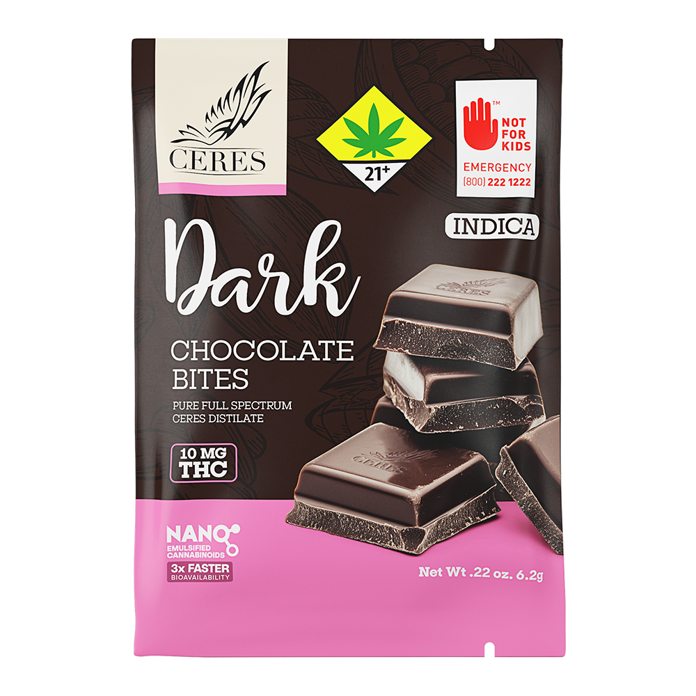 Dark Chococlate - Indica [1pk] (10mg) by Ceres
