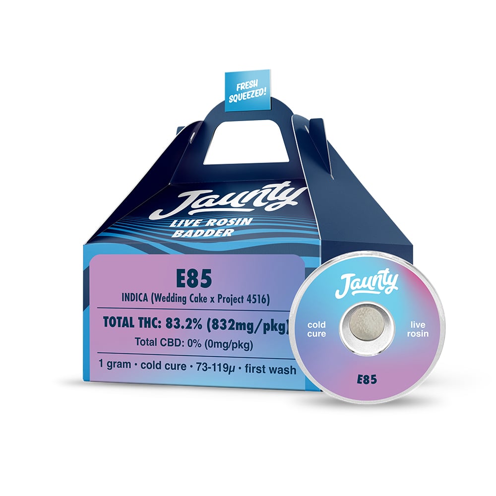 E85 | Cold Cure | Live Rosin | 1g by Jaunty