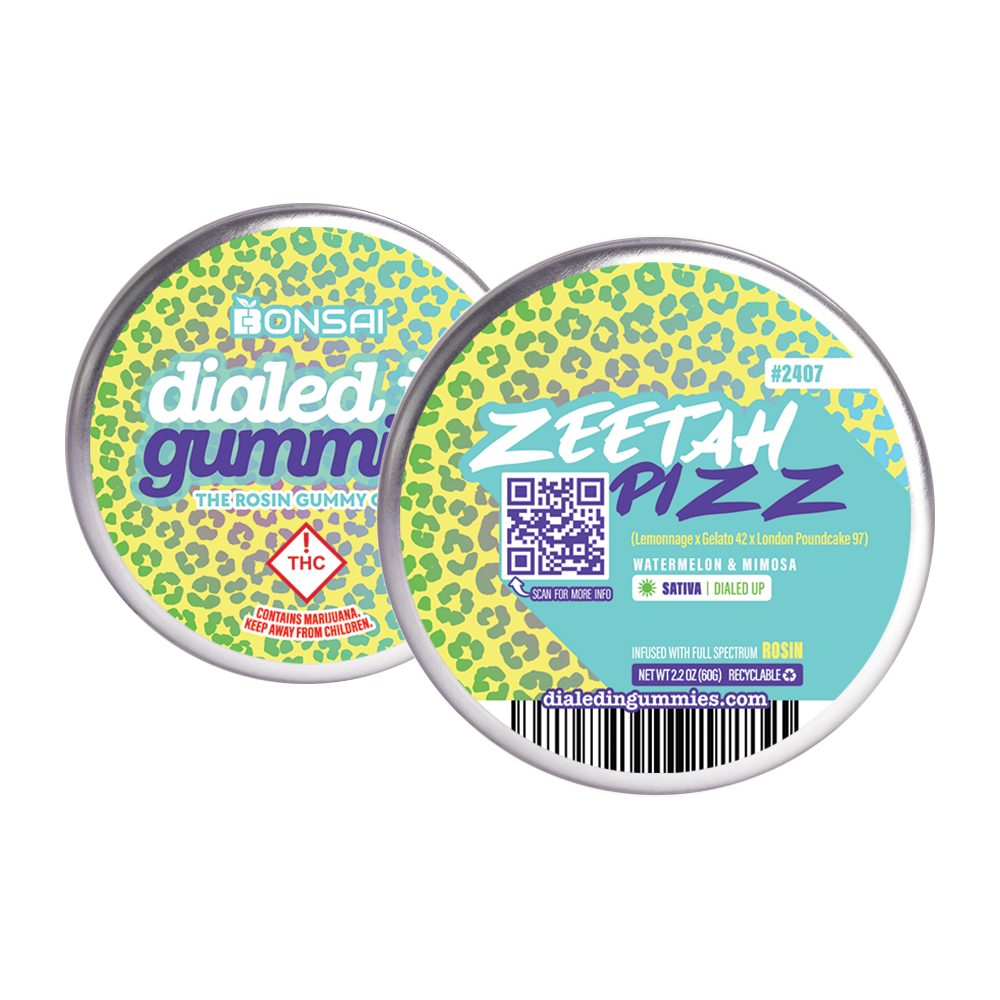 Zeetah Pizz 1873 [10pk] (100mg) by Dialed In Gummies