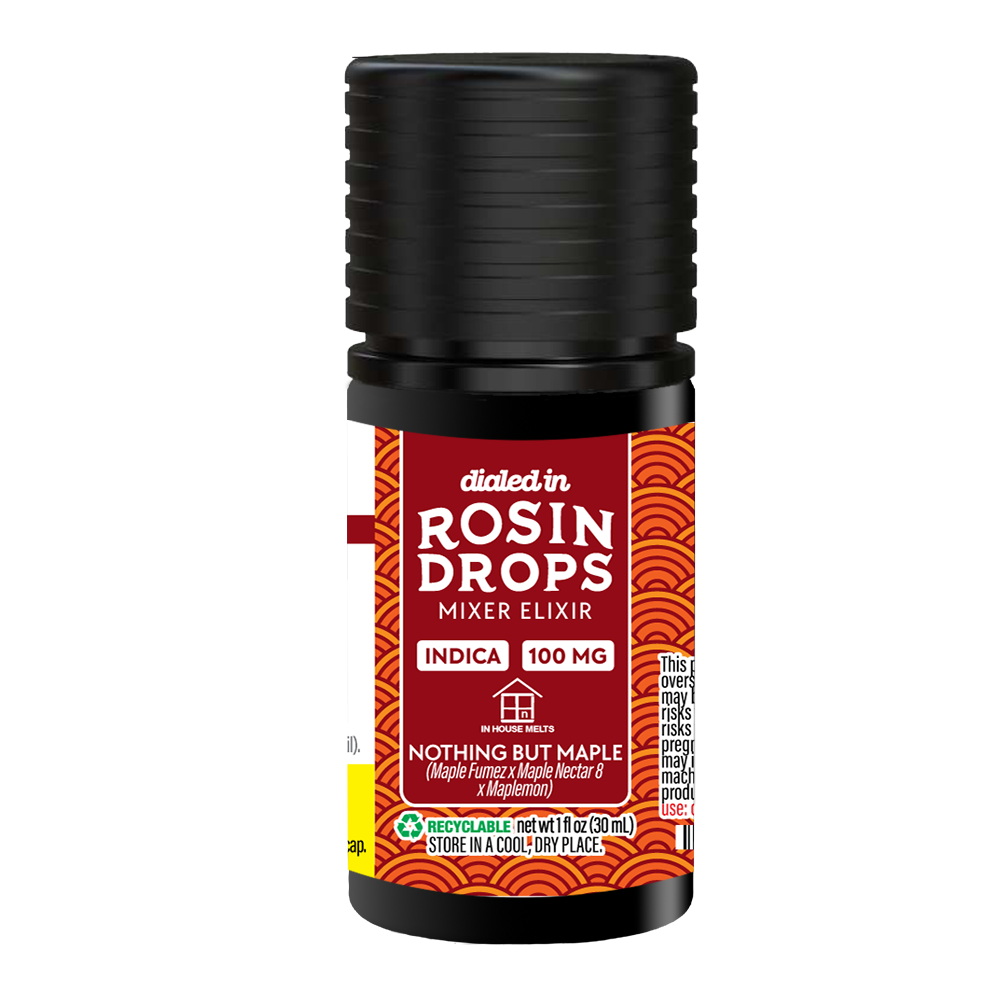 100mg - Nothing but Maple - Rosin Drops by Dialed In Gummies