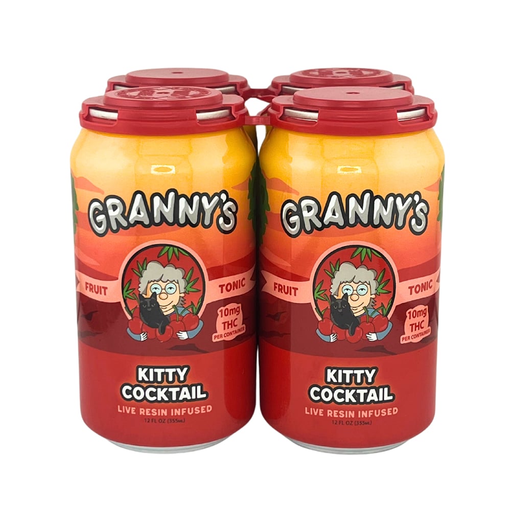 Kitty Cocktail Fruit Tonic [4pk] (40mg) by Granny's