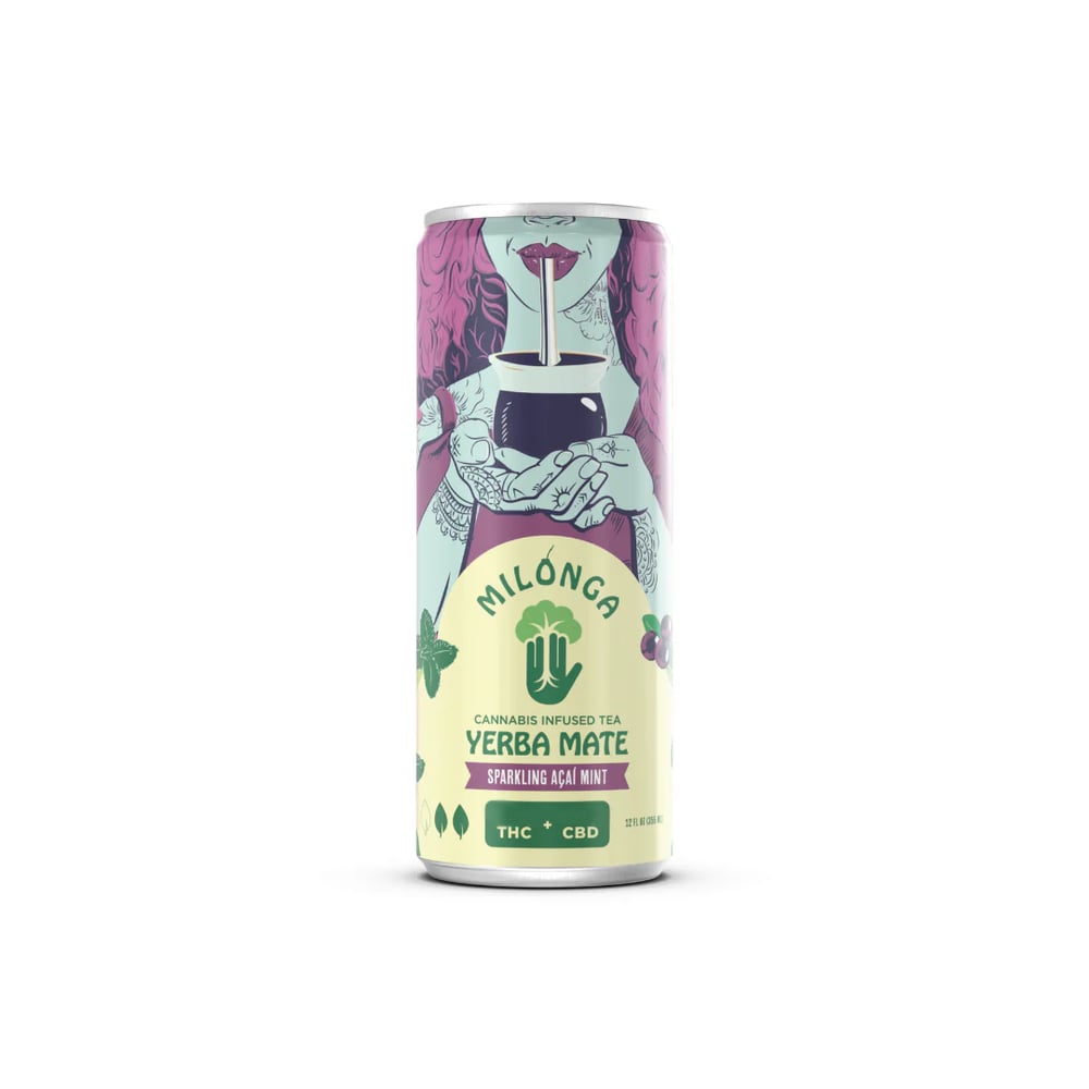 Acai Mint [12oz] (5mg CBD/5mg THC) by Milonga