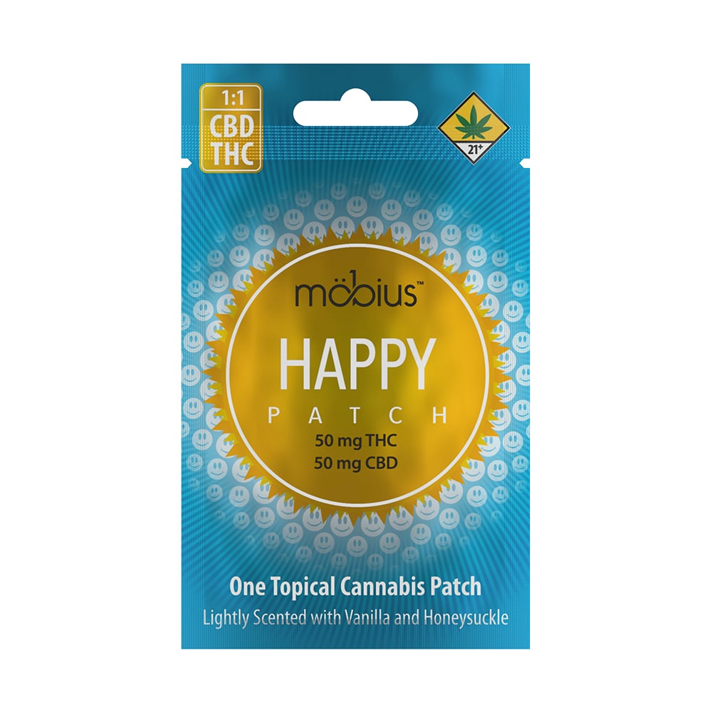 1:1 Happy (100mg CBD/100mg THC) by Mobius
