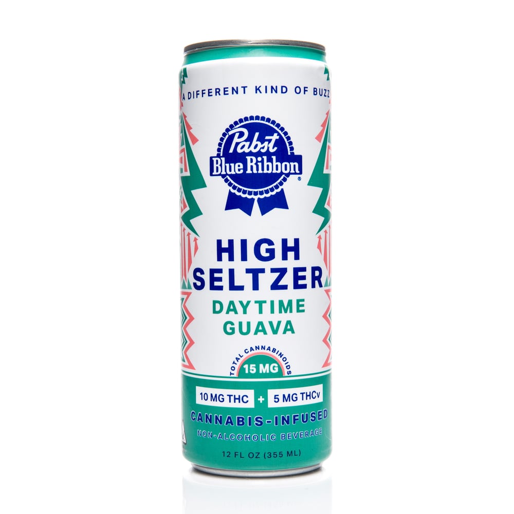 Daytime Guava [12oz] (10mg THC/5mg THCv) by Pabst Blue Ribbon in United States