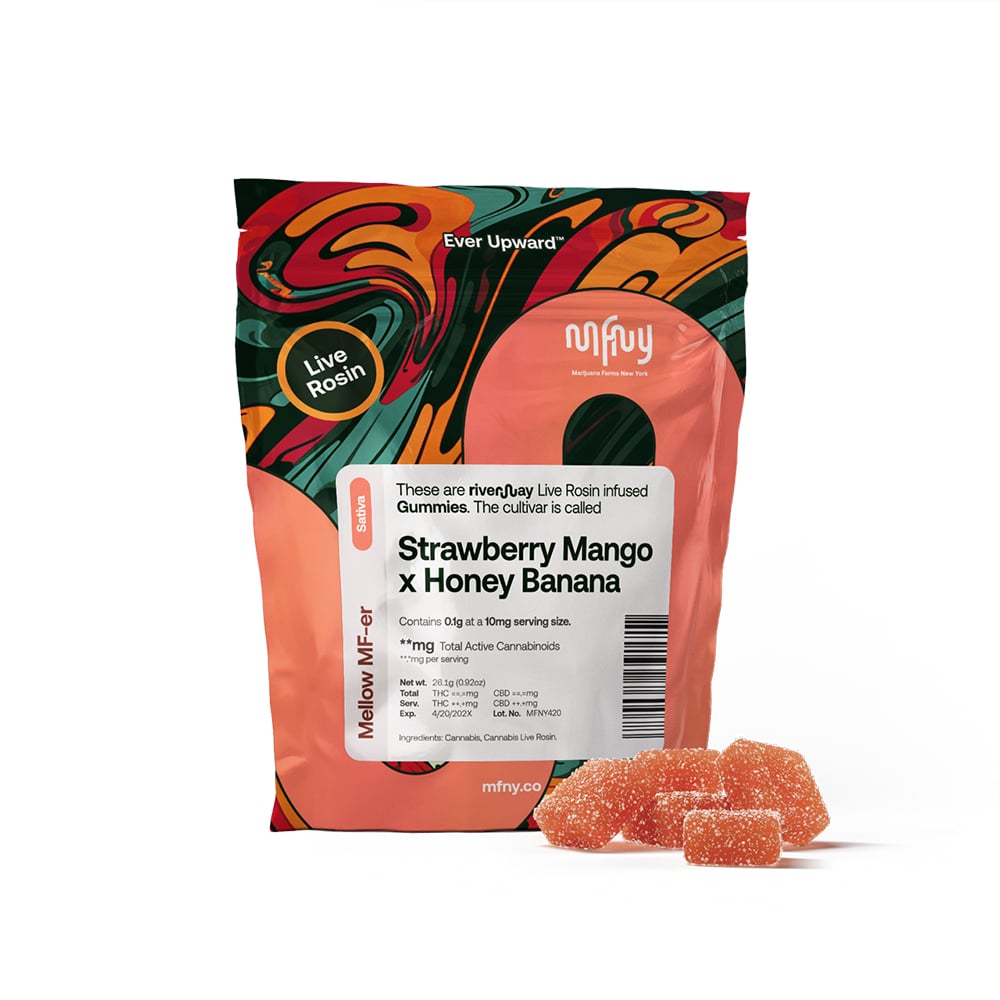 Strawberry Mango x Honey Banana [10pk] (100mg) by MFNY