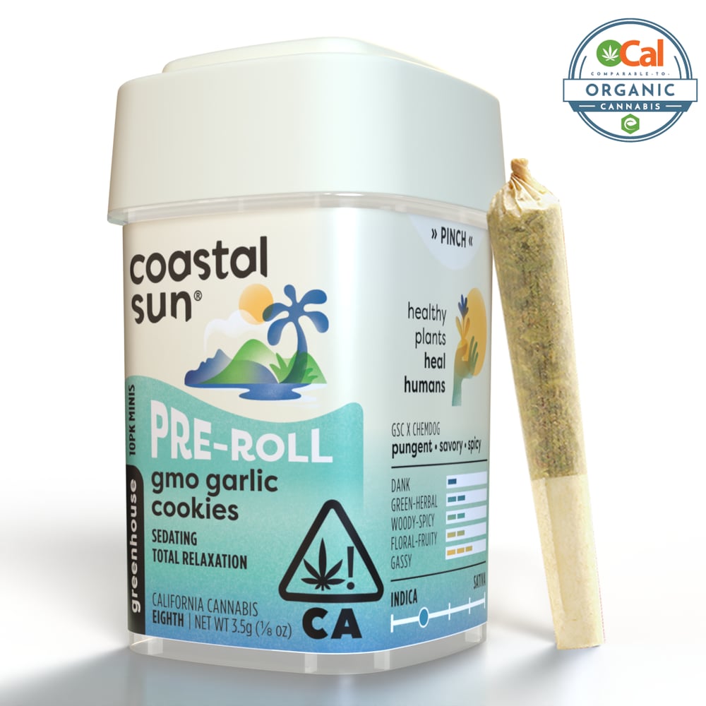 GMO Garlic Cookies [.35g] by Coastal Sun in United States