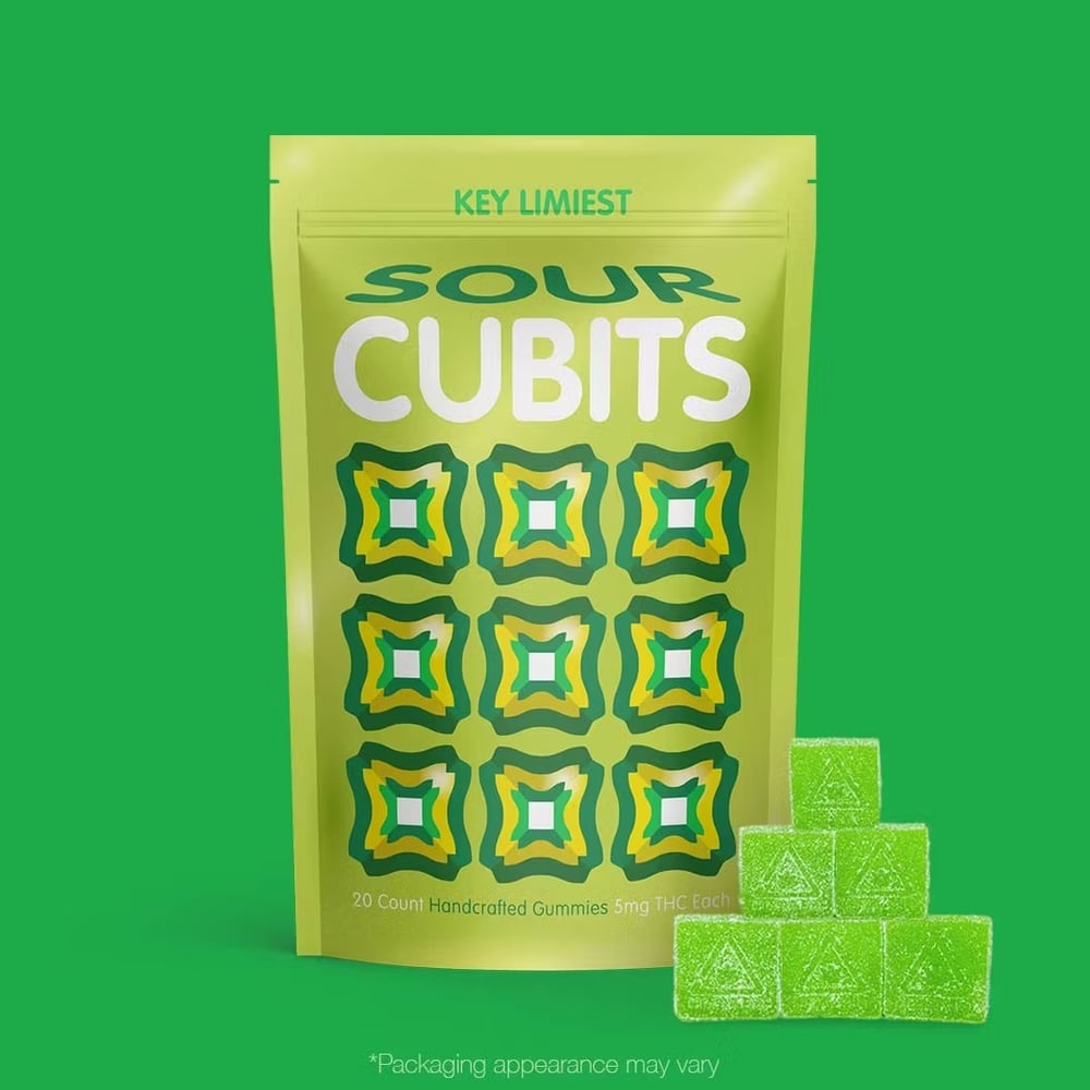 Sour Key Limiest [20pk] (100mg) by Cubits