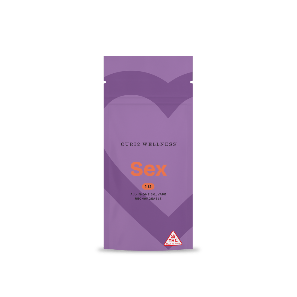 Sex | Bedroom Berry All-In-One Vape [1g] by Curio Wellness in United States