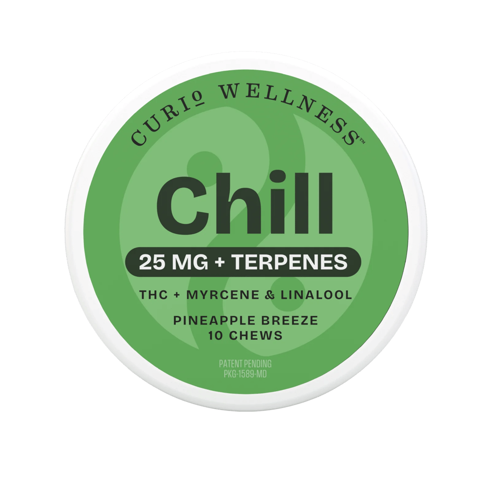 Chill Pineapple Breeze [10pk] (250mg) by Curio Wellness