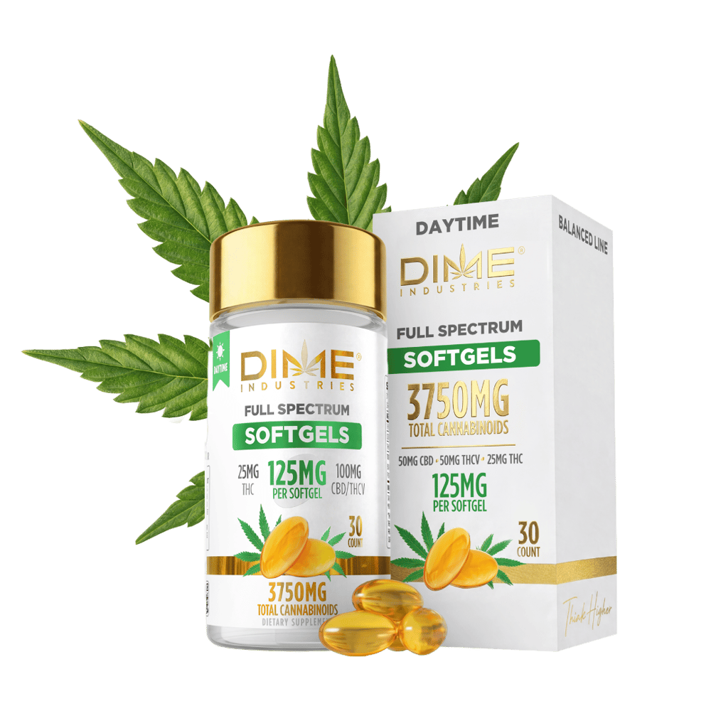 Daytime [30pk] (1500mg CBD/750mg THC/1500mg THCV) by Dime Industries