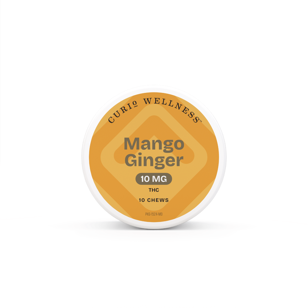 Mango Ginger [10pk] (100mg) by Curio Wellness