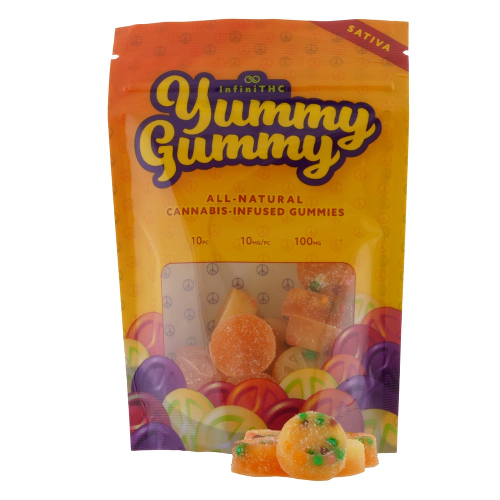 Orange Passionfruit [10pk] (100mg) by Yummy Gummy