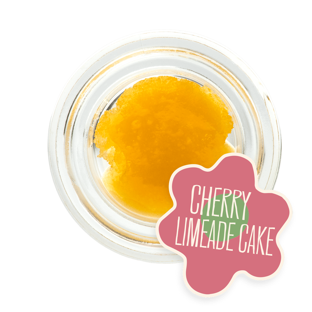 Cherry Limeade Cake by District Cannabis