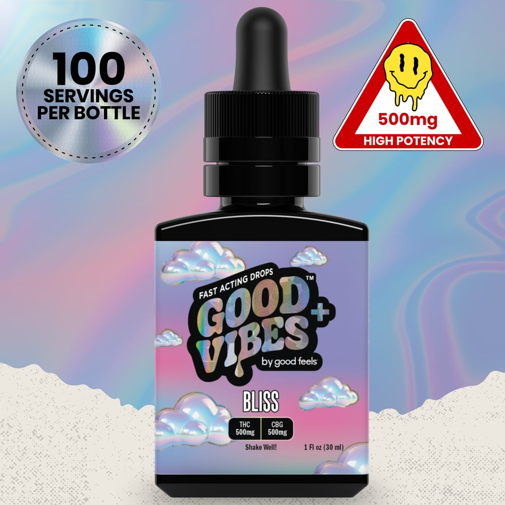 1:1 Bliss Liquid Gummies (500mg THC/500mg CBG) by Good Feels