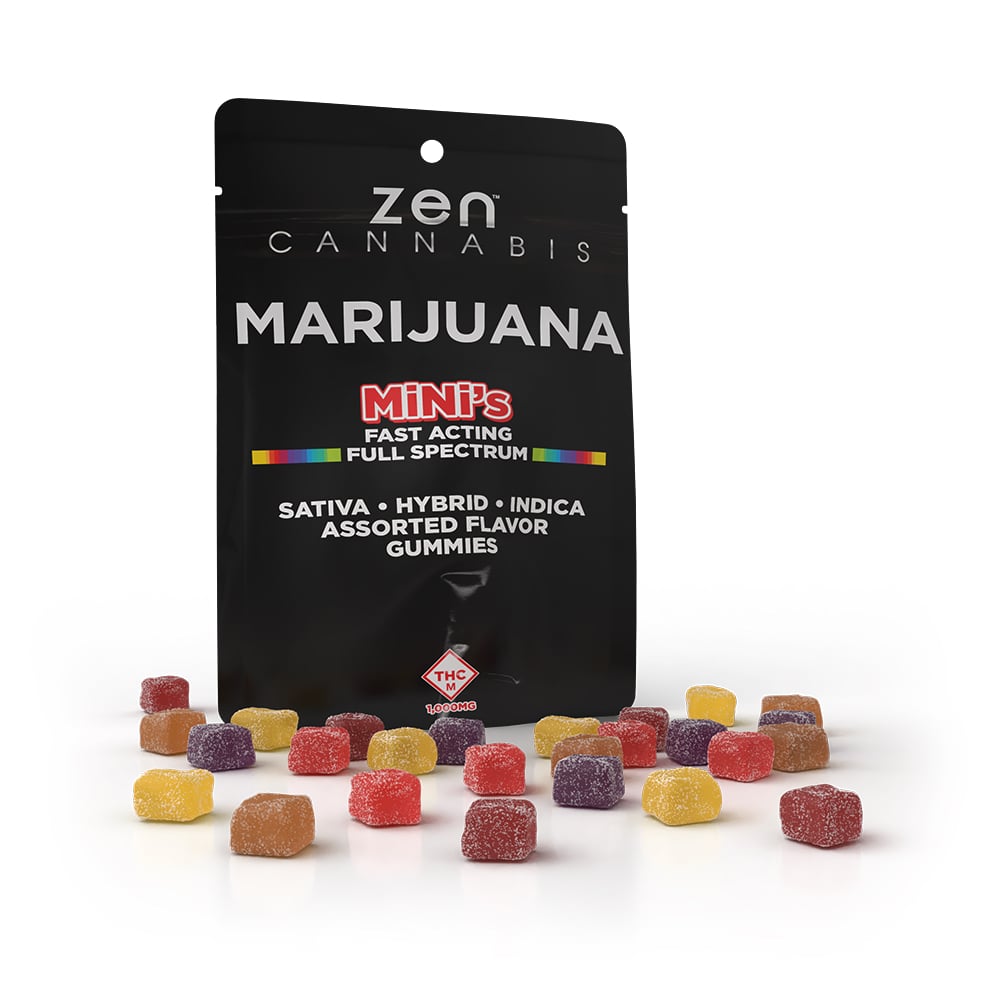 Assorted Flavor [25pk] (1000mg) by Zen Cannabis