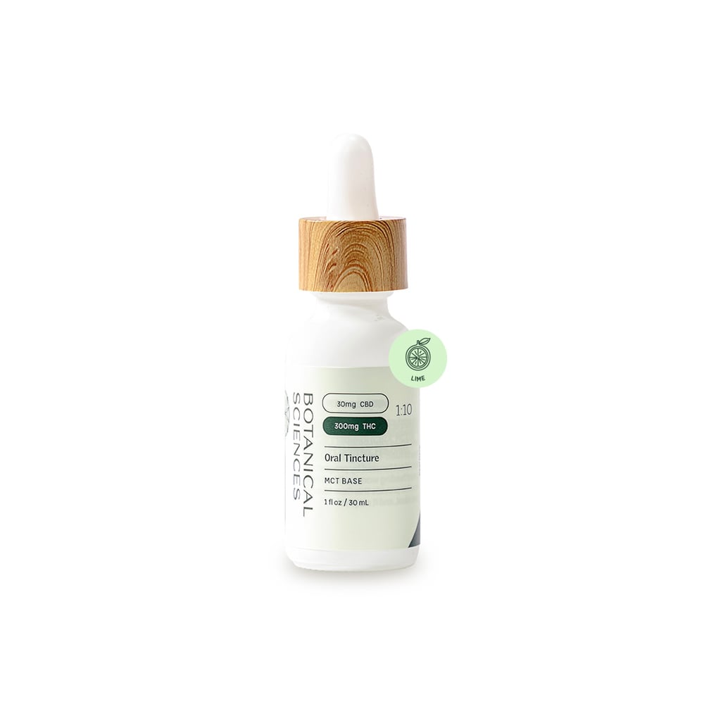 1:10 Lime [30ml] (30mg CBD/300mg THC) by Botanical Sciences