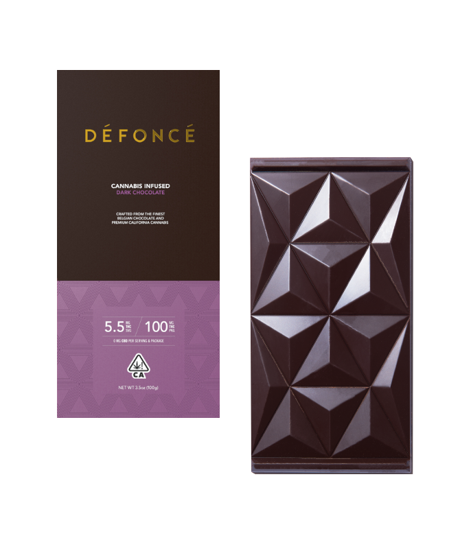 Dark Chocolate (100mg) by Défoncé