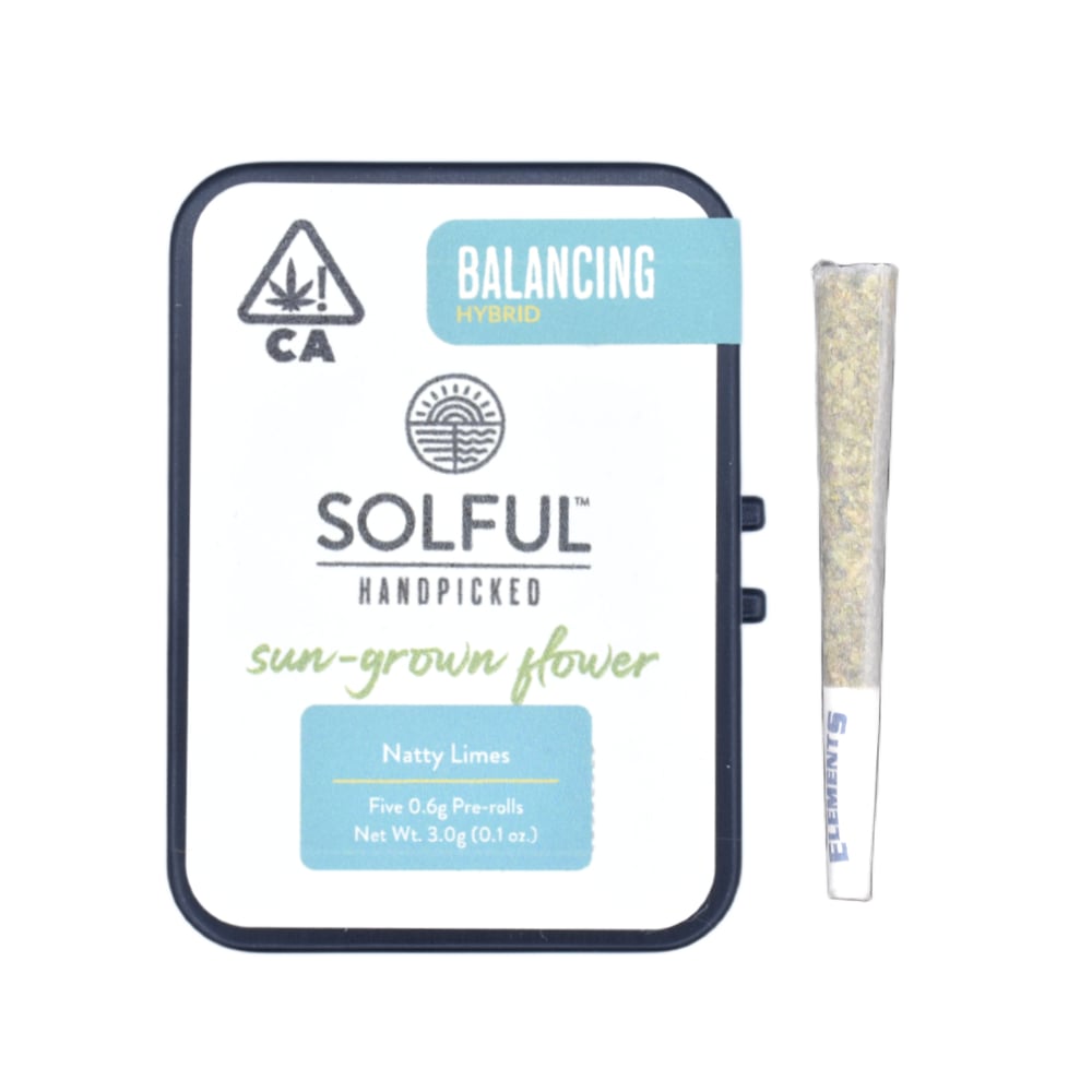 Natty Limes 5-Pack 3g by Solful Handpicked