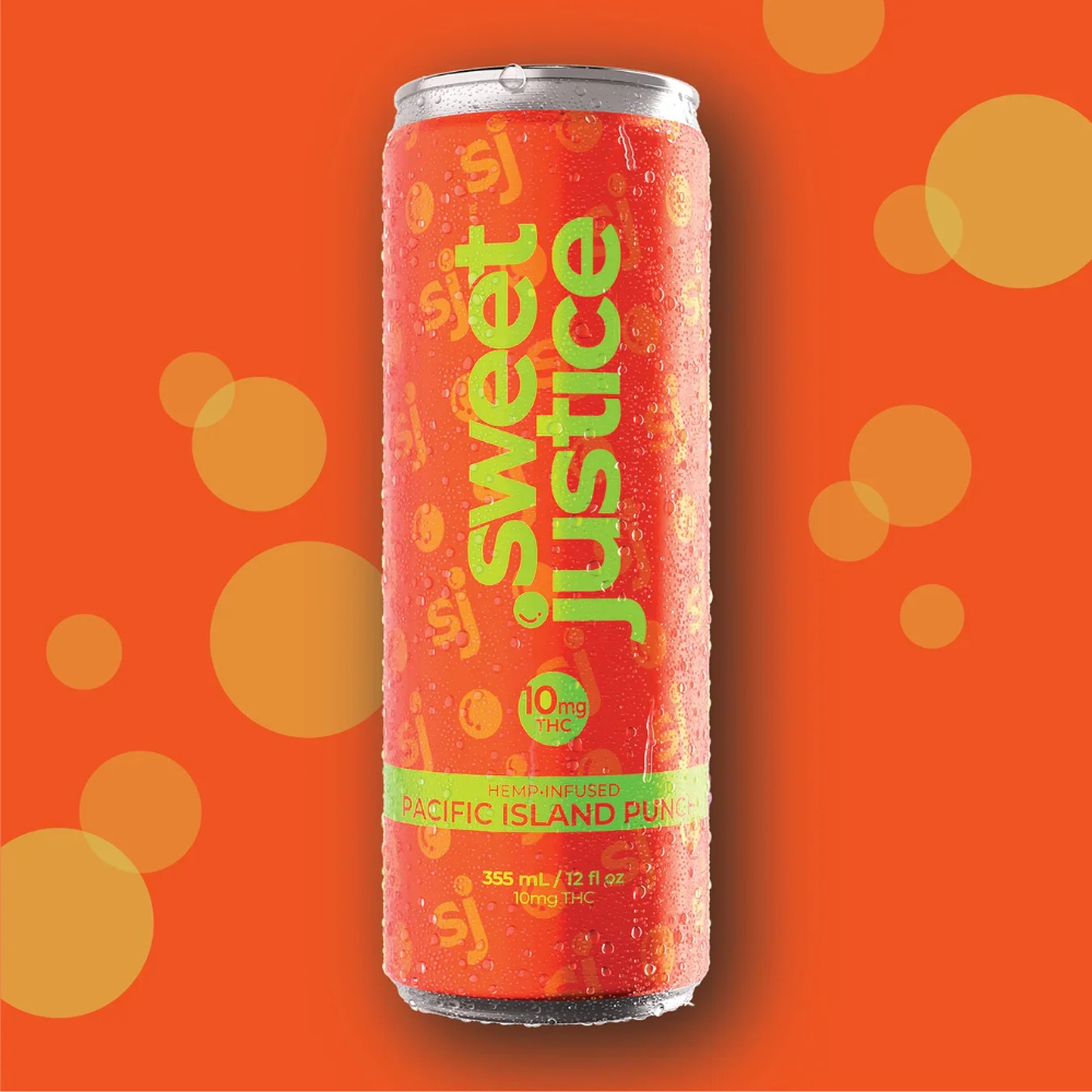 Pacific Island Punch (10mg THC) by Sweet Justice