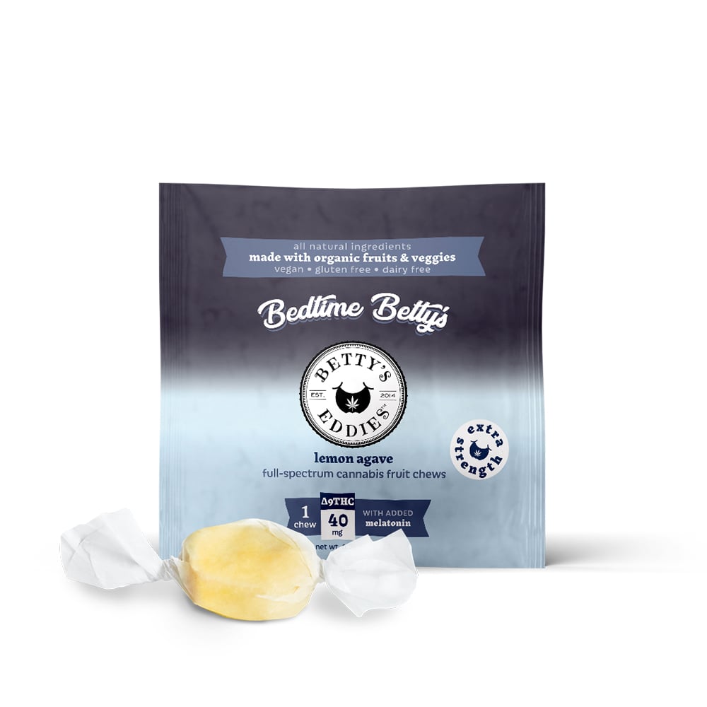 Bedtime Betty's - Lemon Agave [1pk] (40mg THC) by Betty's Eddies