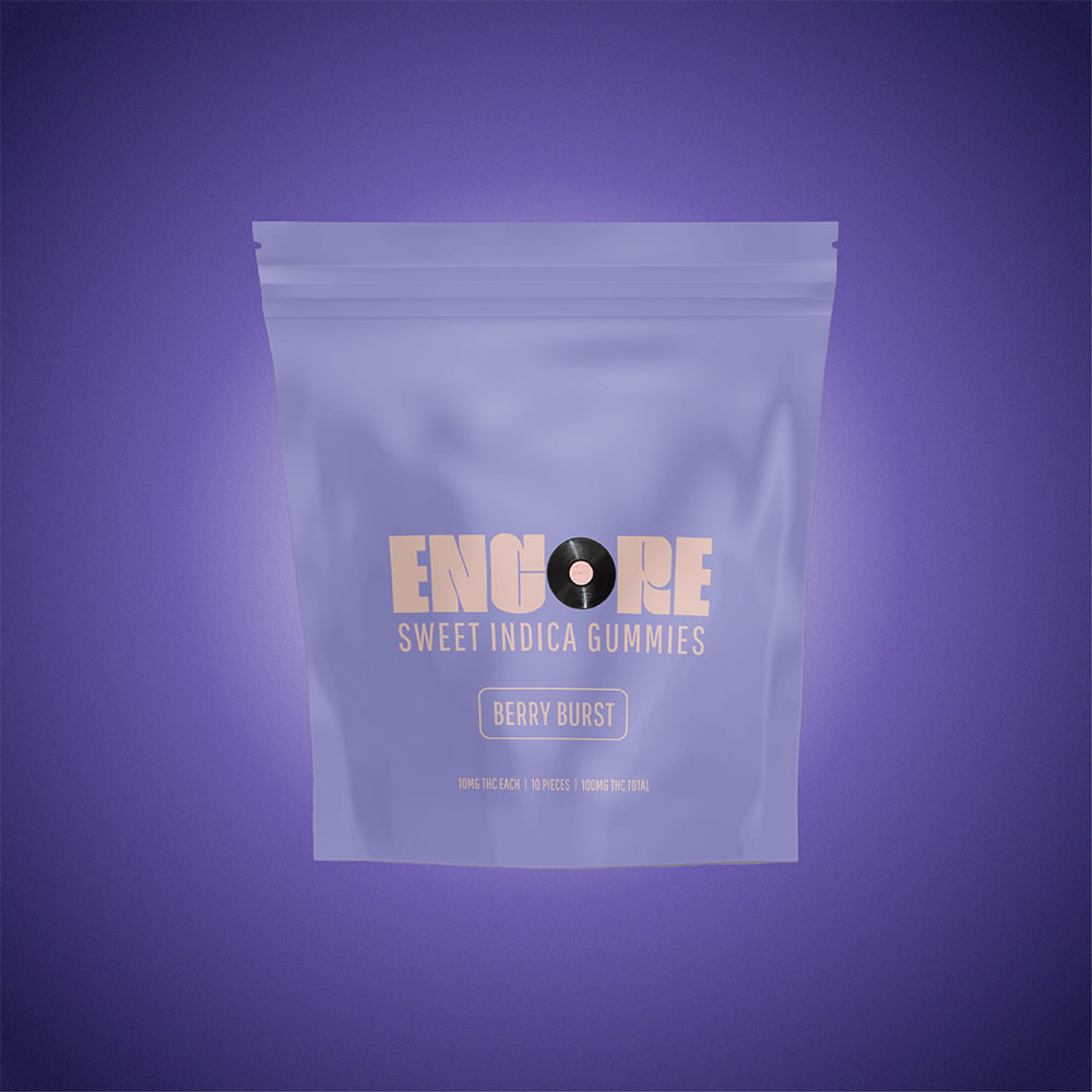 Berry Burst - Indica [20pk] (100mg) by Encore Edibles