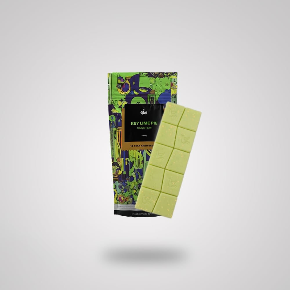 NGW -- Key Lime Pie -- Crunch Bar -- 100mg by Nature's Grace and Wellness