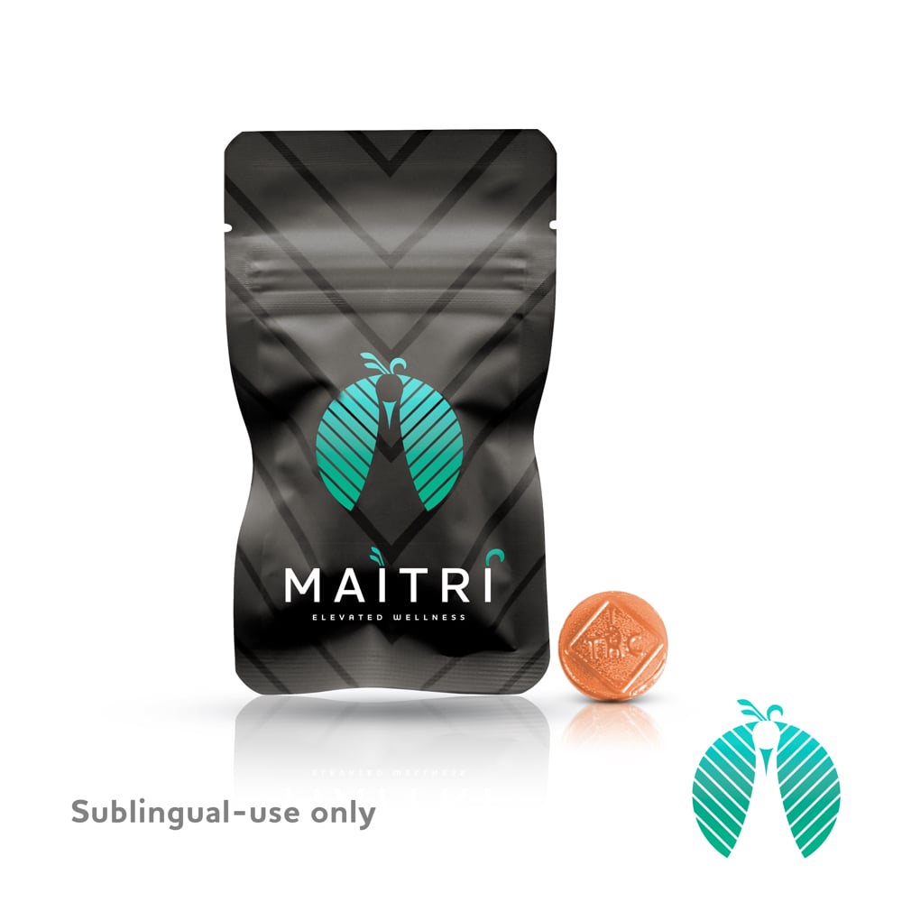 Mango 5mg THC Troches | 20 pack by Maitri Genetics