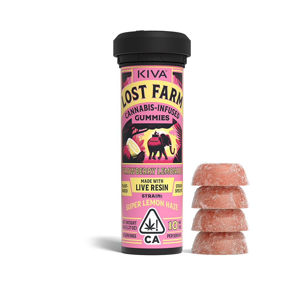 Strawberry Lemonade x Super Lemon Haze [10pk] (100mg) by Lost Farm