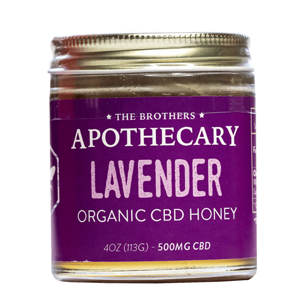 Lavender CBD Honey [4oz] (500mg CBD) by The Brothers Apothecary