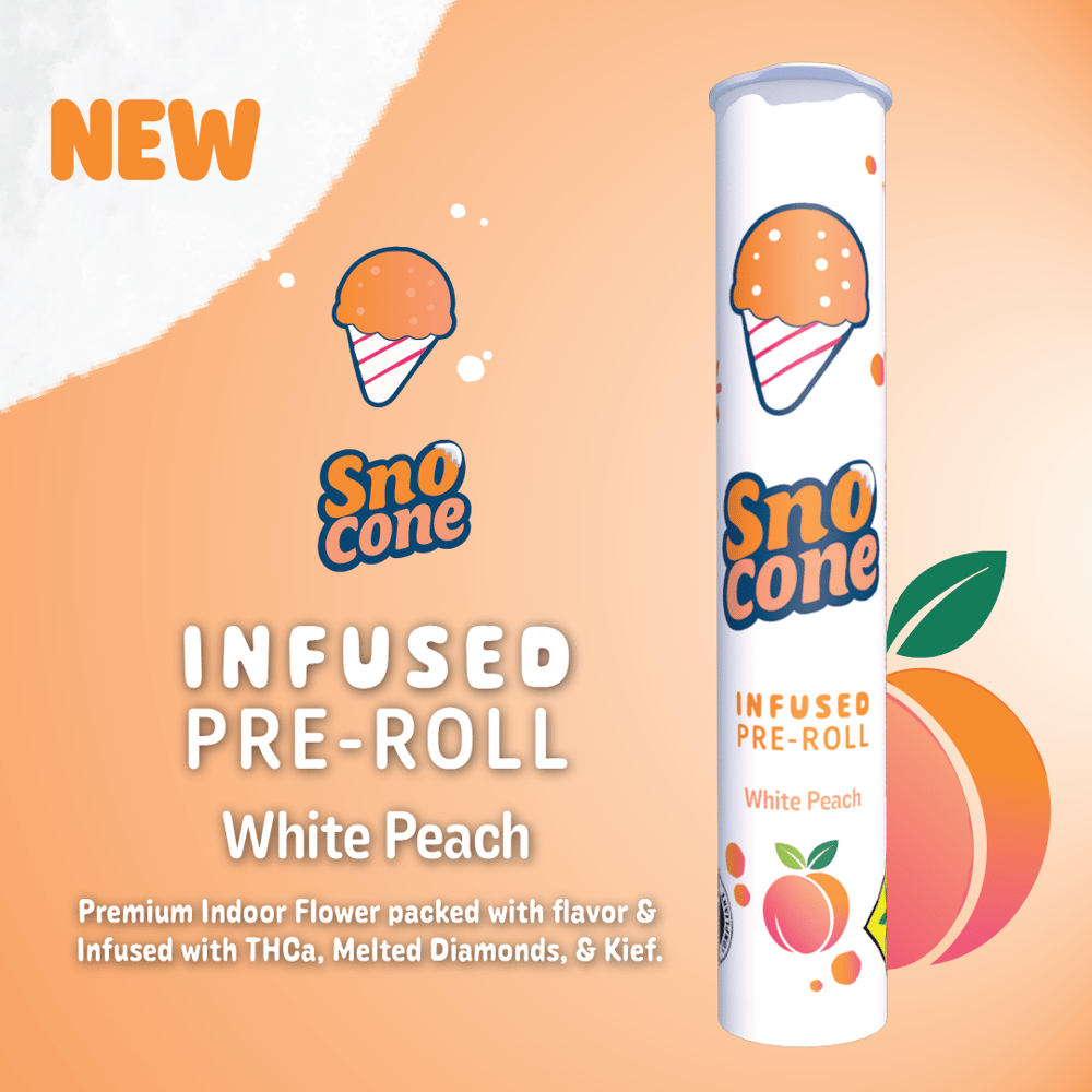White Peach [.8g] by SnoCone