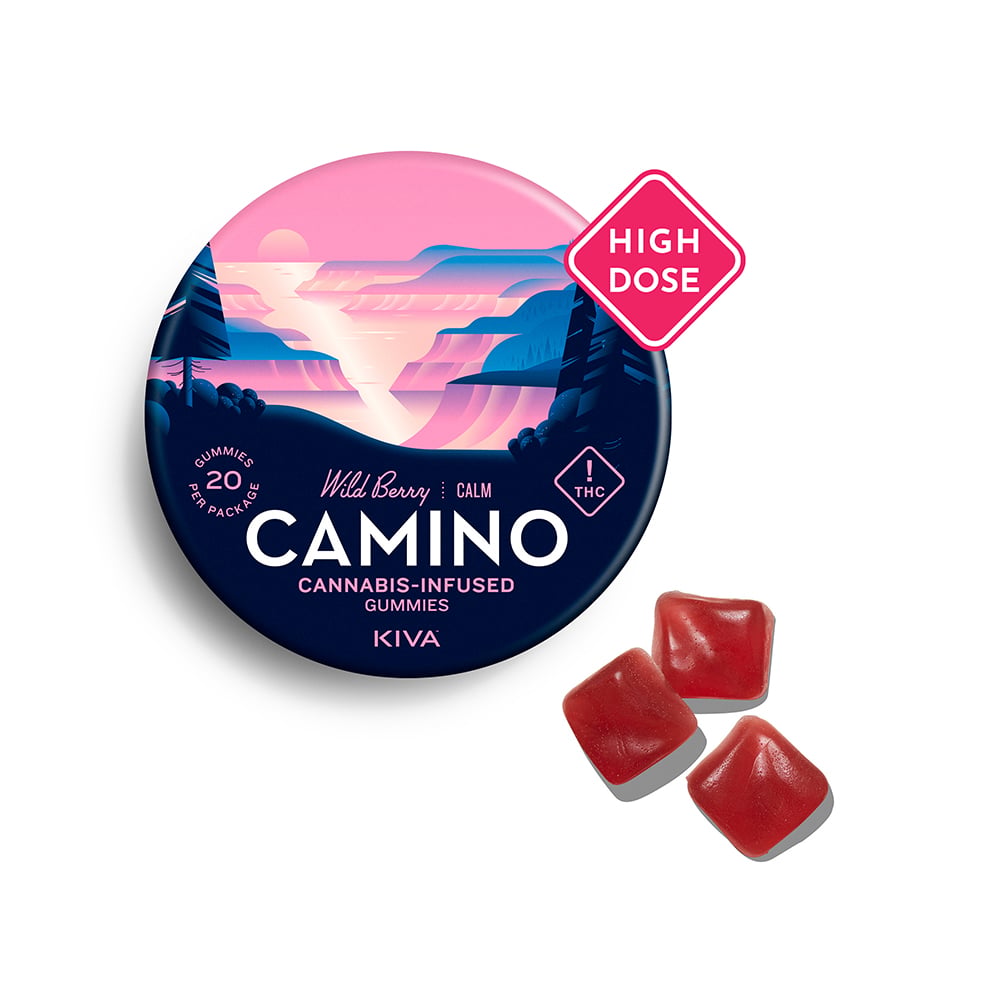 'Chill' Wild Berry [20pk] (660mg THC) by Camino
