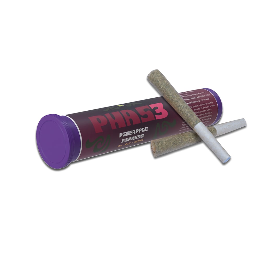 Pineapple Express Pre-Roll 0.5g 2-Pack by Phase 3