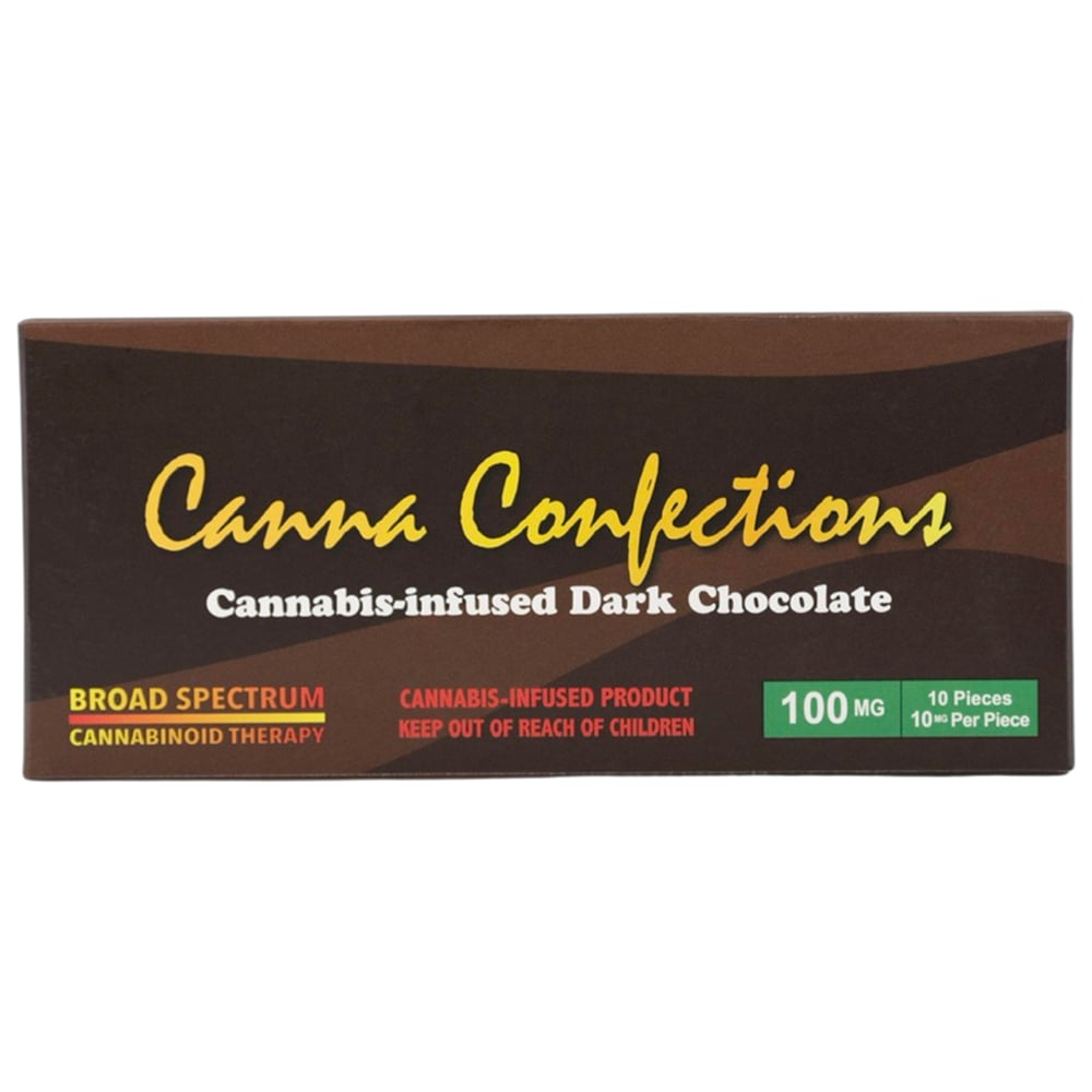 Dark Chocolate (100mg) by Canna Confections