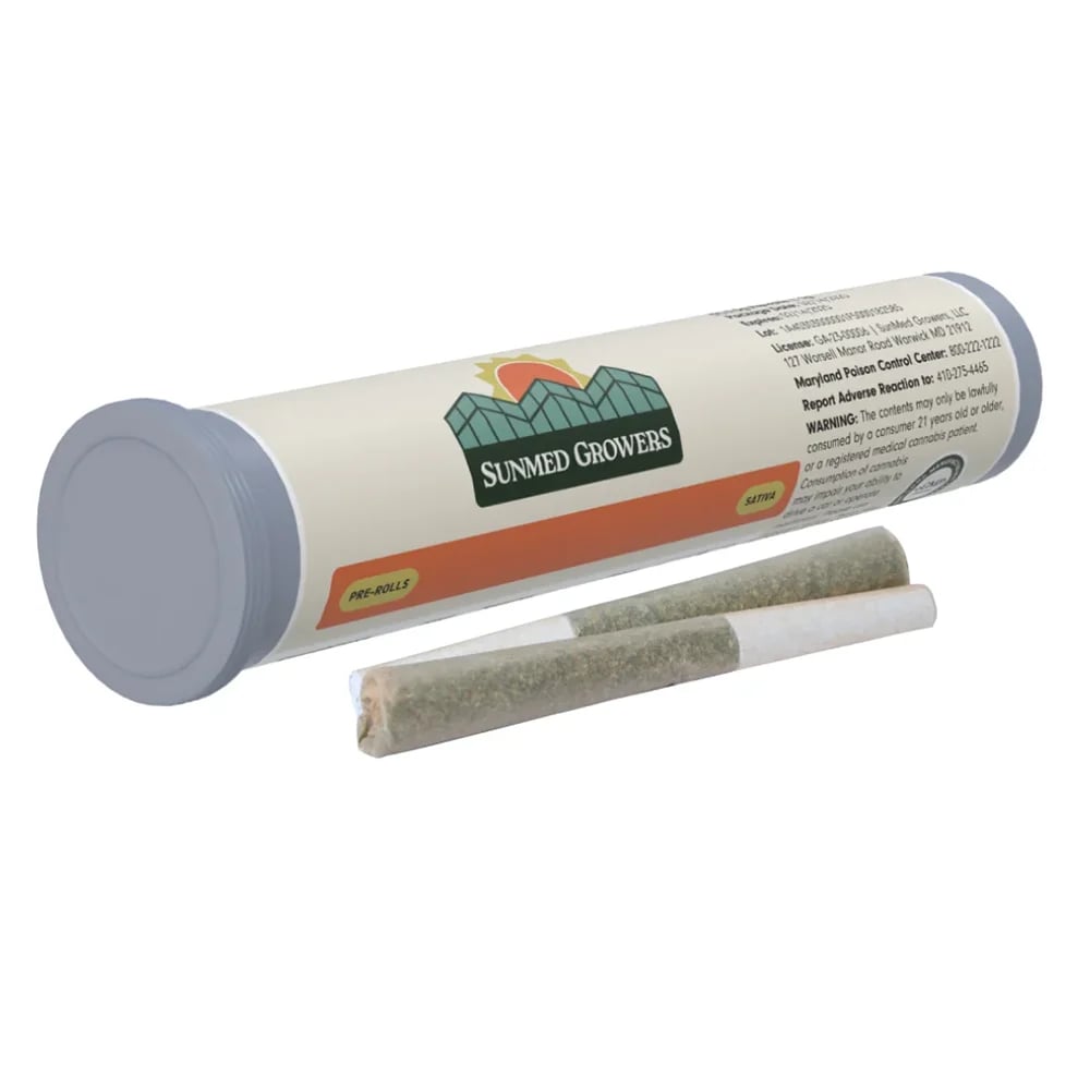 Acapulco Gold Pre-roll 0.5g 2-pack by SunMed Growers