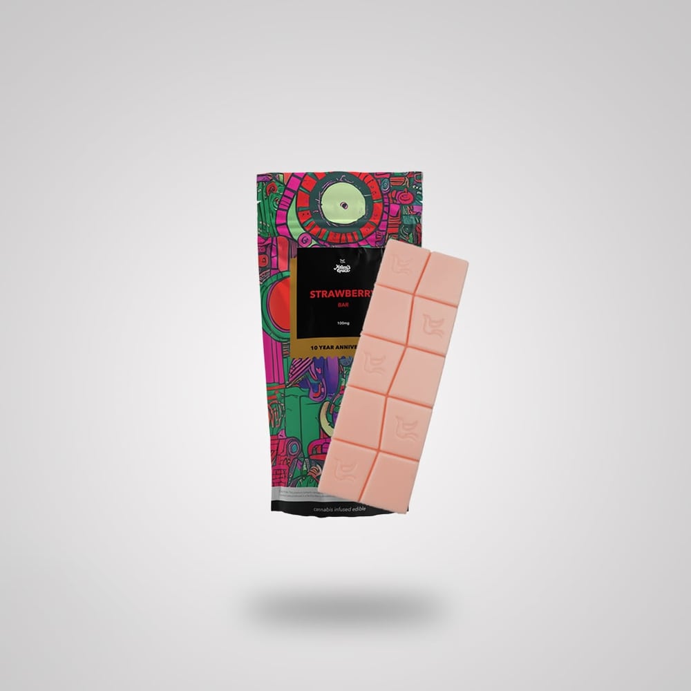 NGW -- Strawberry -- Bar -- 100mg by Nature's Grace and Wellness