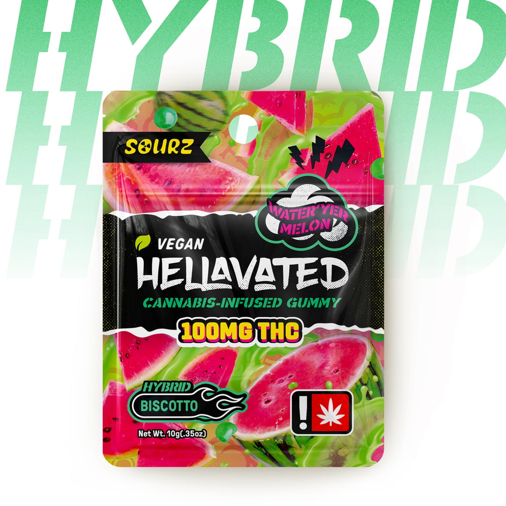 Water 'Yer Melon [1pk] (100mg) by Hellavated