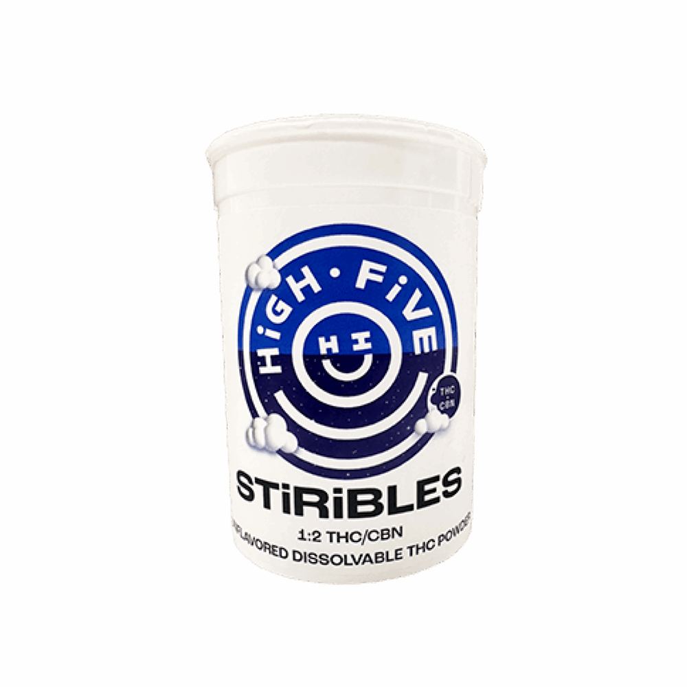 1:2 Unflavored STiRiBLES [20pk] (100mg THC/200mg CBN) by High Five