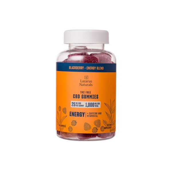 Blackberry Energy Blend [40pk] (1000mg CBD) by Lazarus Naturals