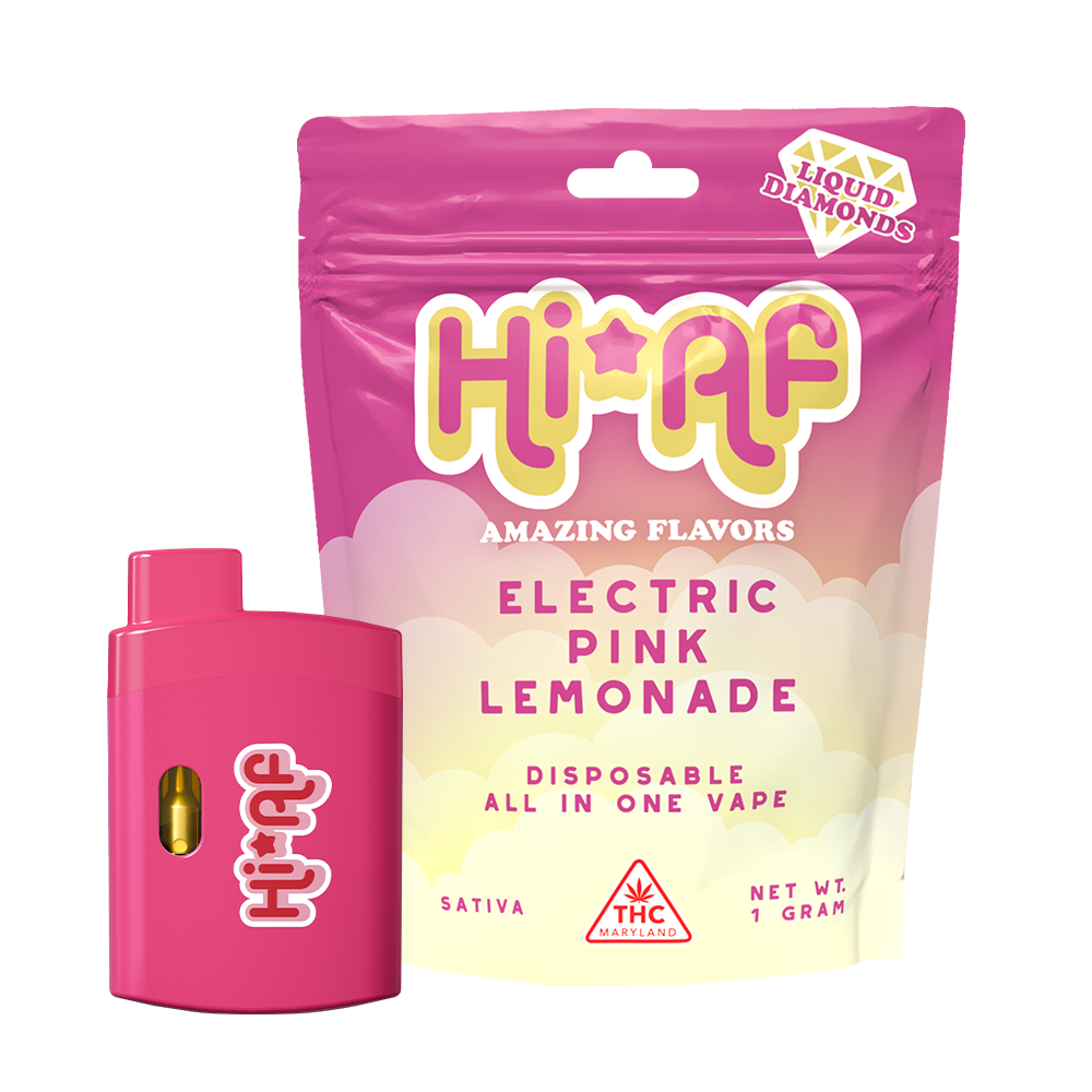 Electric Pink Lemonade [1000mg] by Hi*AF
