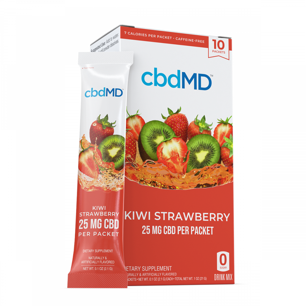 Kiwi Strawberry (25mg CBD) by cbdMD
