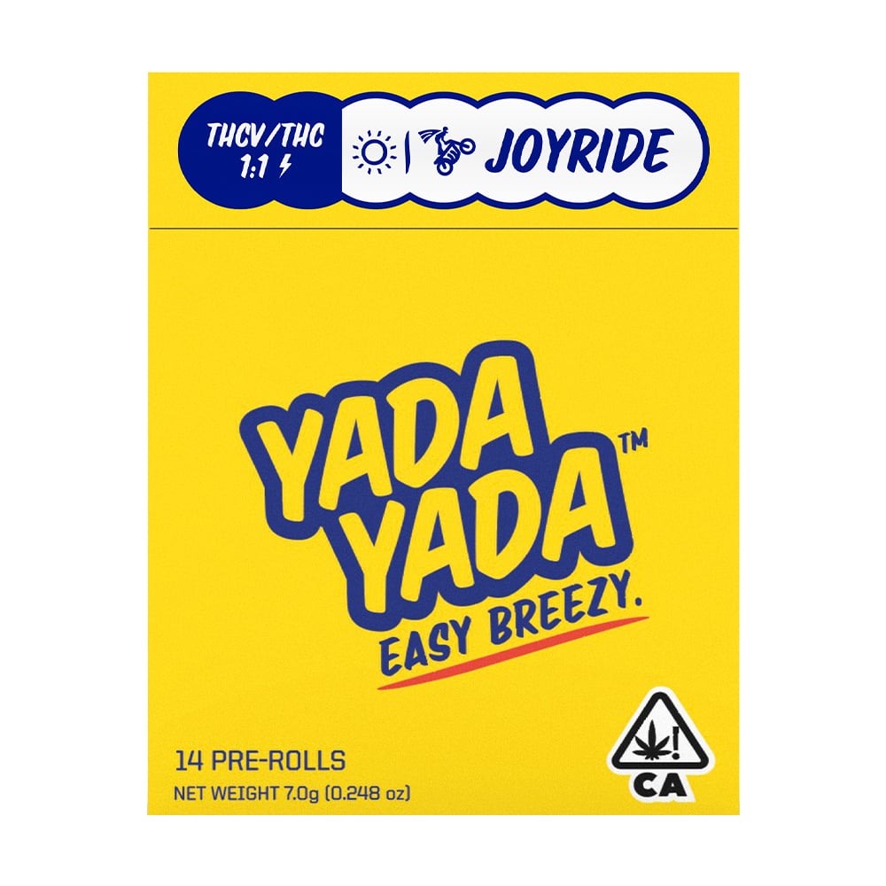 1:1 Joyride THCV [.5g Pre-rolls] by Yada Yada