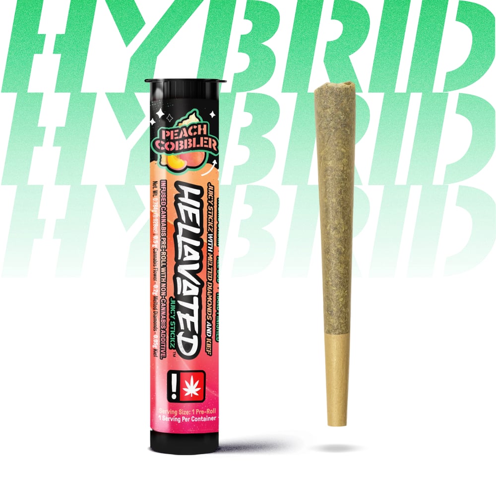 Peach Cobbler [.75g] by Hellavated