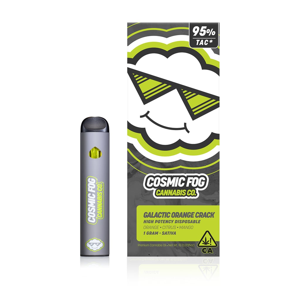 Galactic Orange [1000mg] by Cosmic Fog Cannabis