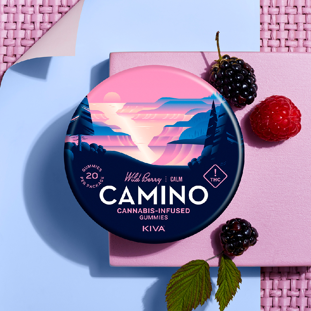 'Chill' Wild Berry [20pk] (110mg THC) by Camino